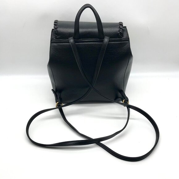 Style & Co Black Whipstitch Backpack - Picture 2 of 10